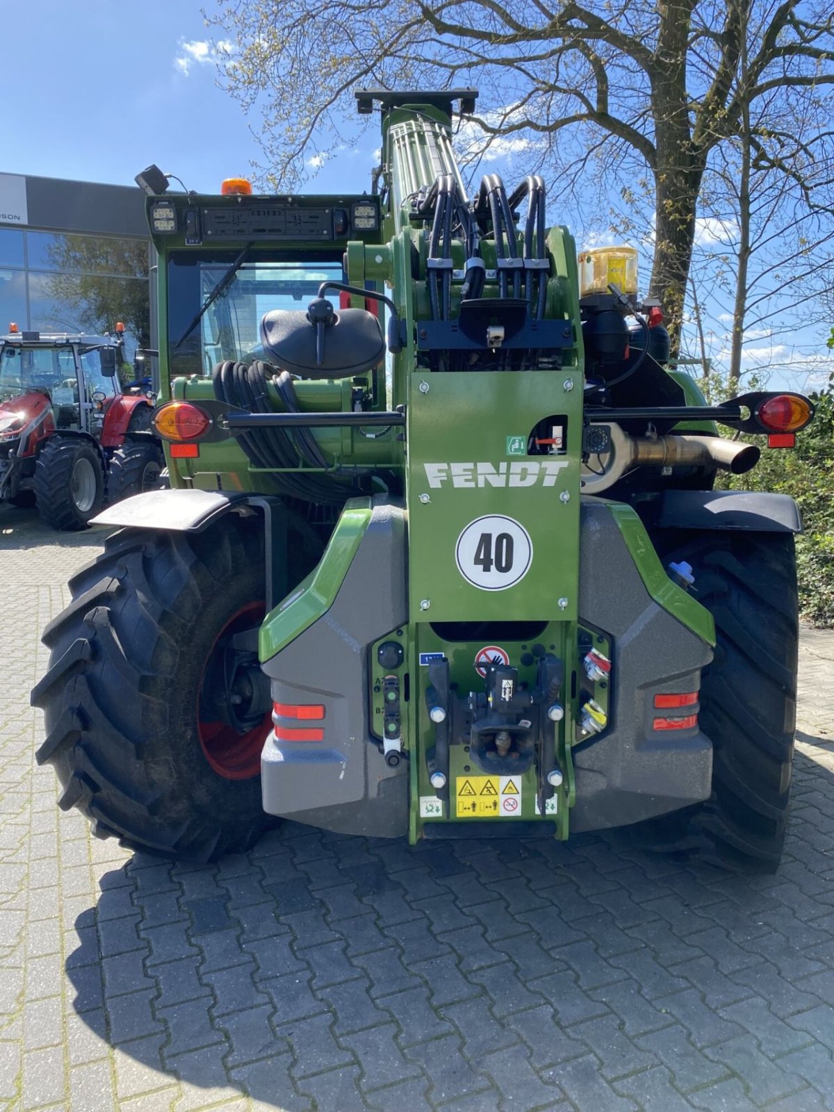 Teleskoplader Türe ait Fendt Cargo T740, Gebrauchtmaschine içinde Achterveld (resim 7)