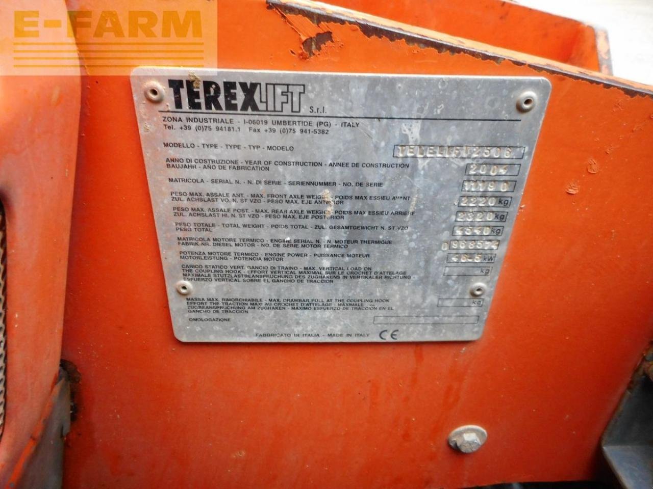 Teleskoplader des Typs Genie terex genie gth 2506, Gebrauchtmaschine in ST. NIKOLAI/DR. (Bild 8)