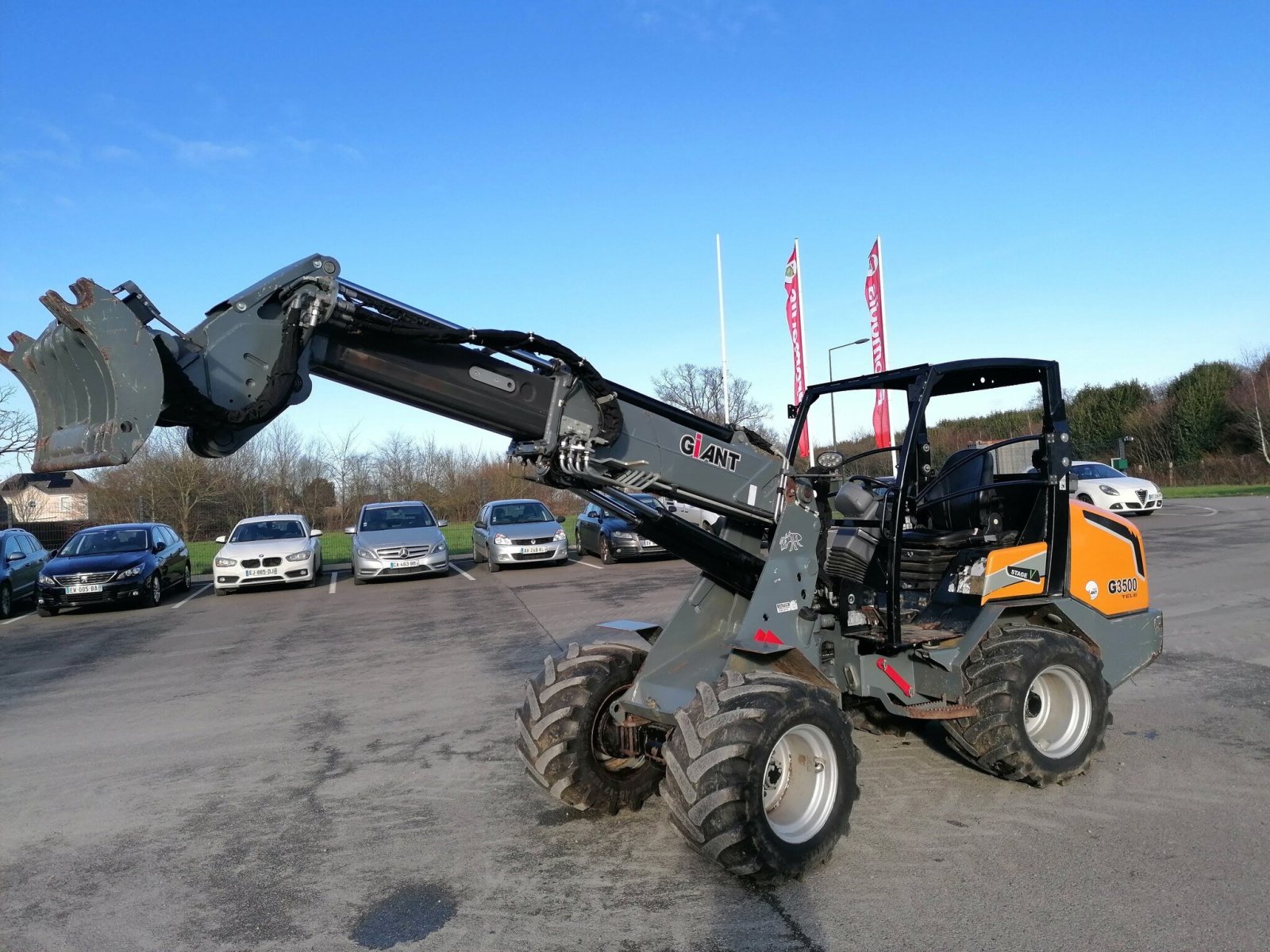 Teleskoplader typu GiANT G3500 TELE, Gebrauchtmaschine v Le Horps (Obrázek 3)