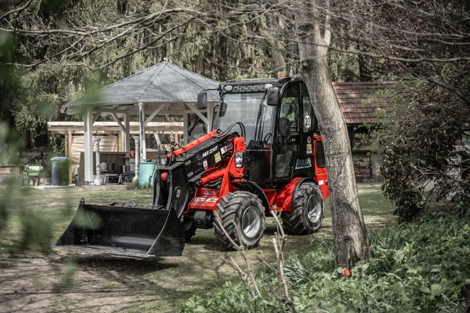 Teleskoplader typu H&R 2210T, Neumaschine w Falkenberg (Zdjęcie 1)