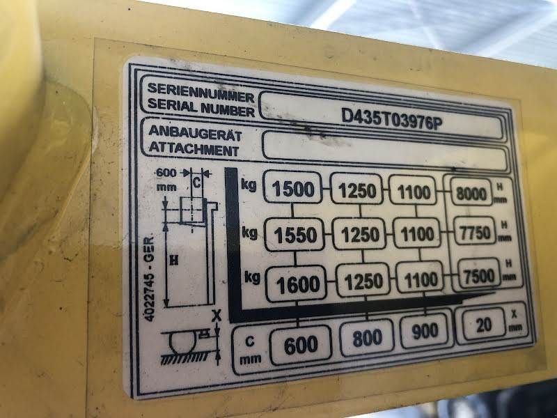 Teleskoplader tipa Hyster R1.6, Gebrauchtmaschine u Aalst (Slika 10)