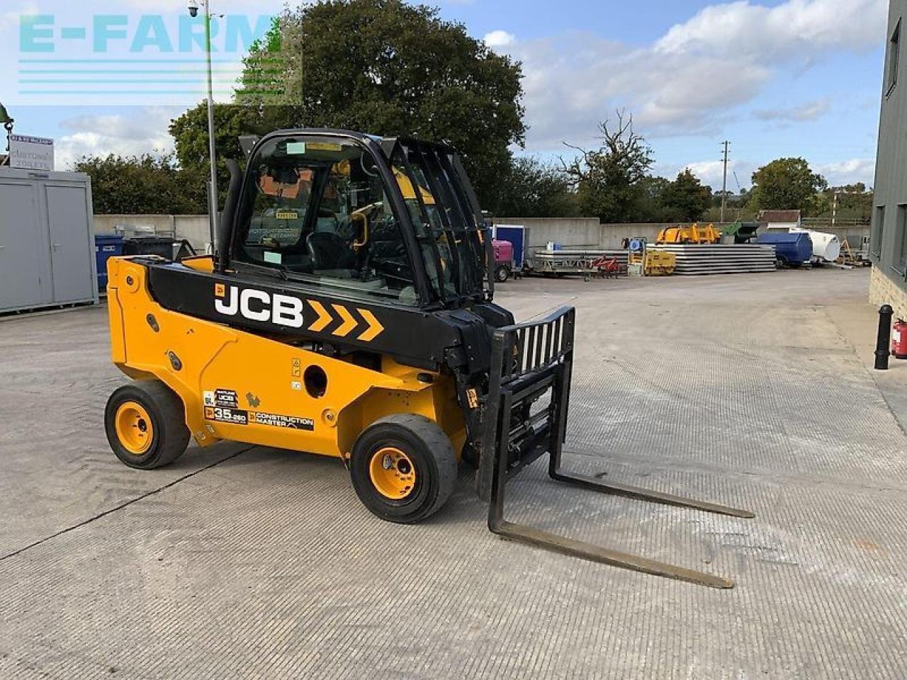 Teleskoplader des Typs JCB 35-26d eco construction master 4wd teletruk (st21264), Gebrauchtmaschine in SHAFTESBURY (Bild 9)