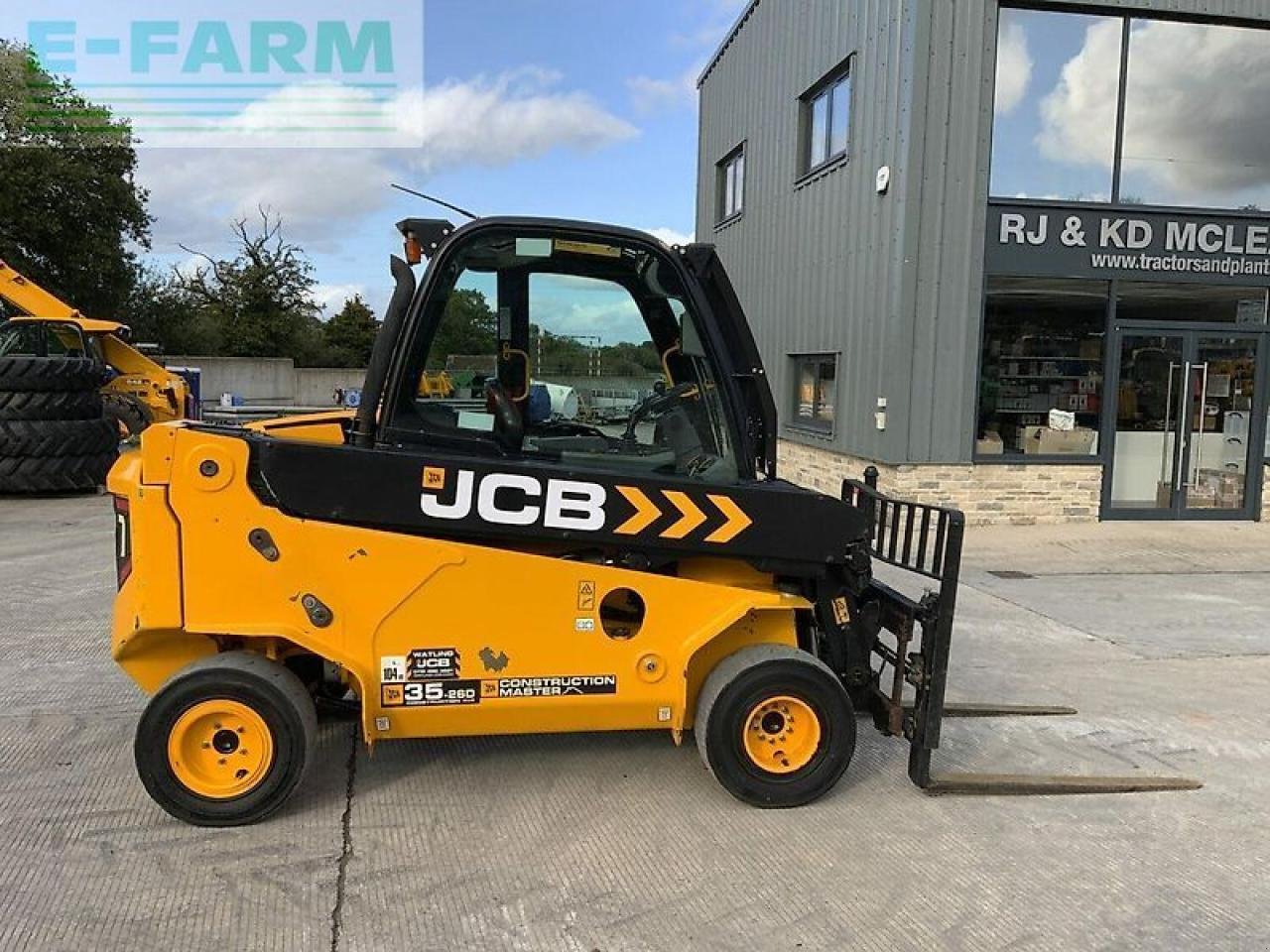 Teleskoplader of the type JCB 35-26d eco construction master 4wd teletruk (st21264), Gebrauchtmaschine in SHAFTESBURY (Picture 2)