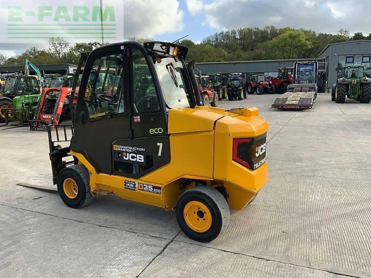 Teleskoplader of the type JCB 35-26d eco construction master 4wd teletruk (st21264), Gebrauchtmaschine in SHAFTESBURY (Picture 5)