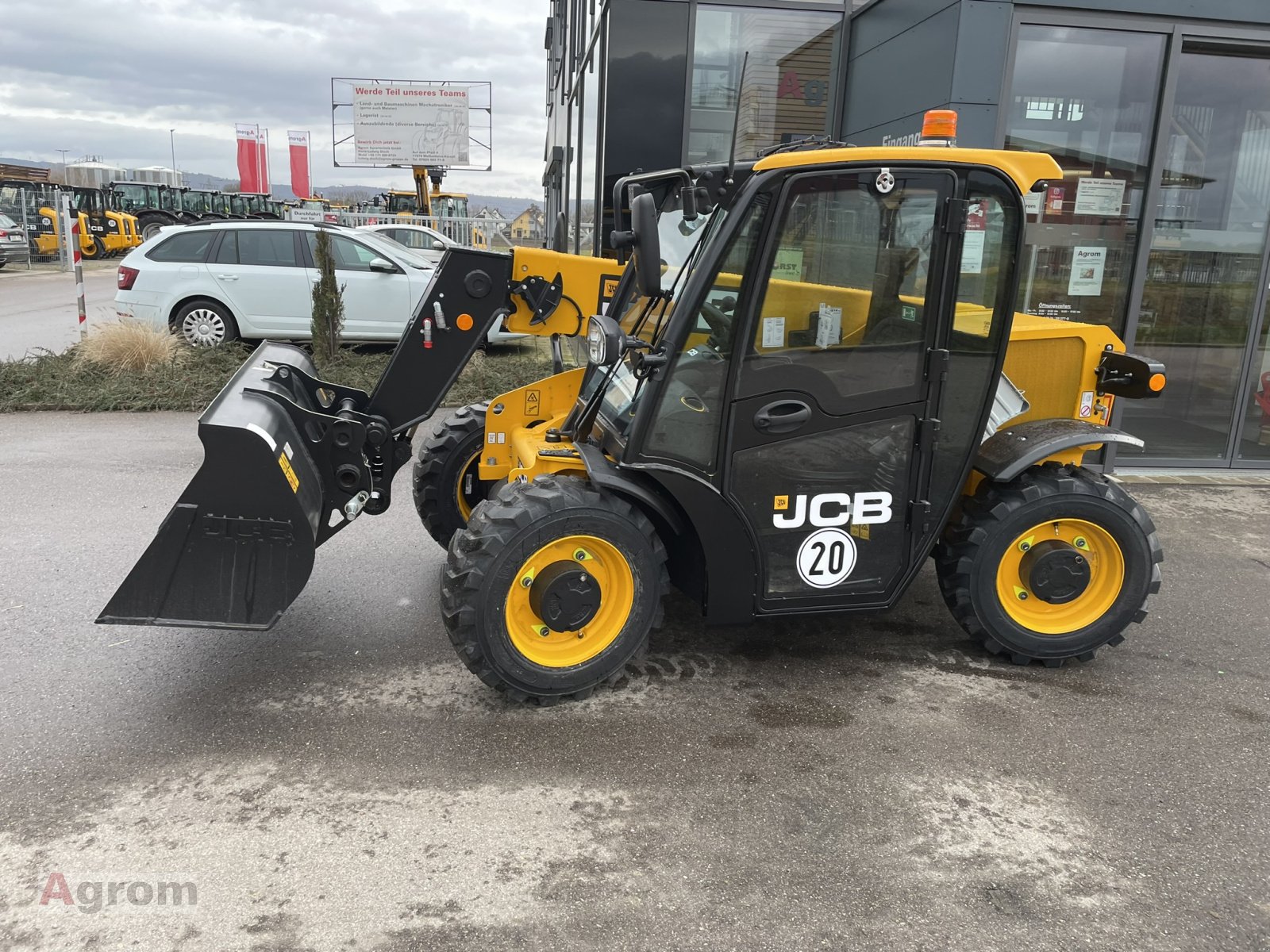 Teleskoplader van het type JCB 514-40 AGRI, Neumaschine in Meißenheim-Kürzell (Foto 4)