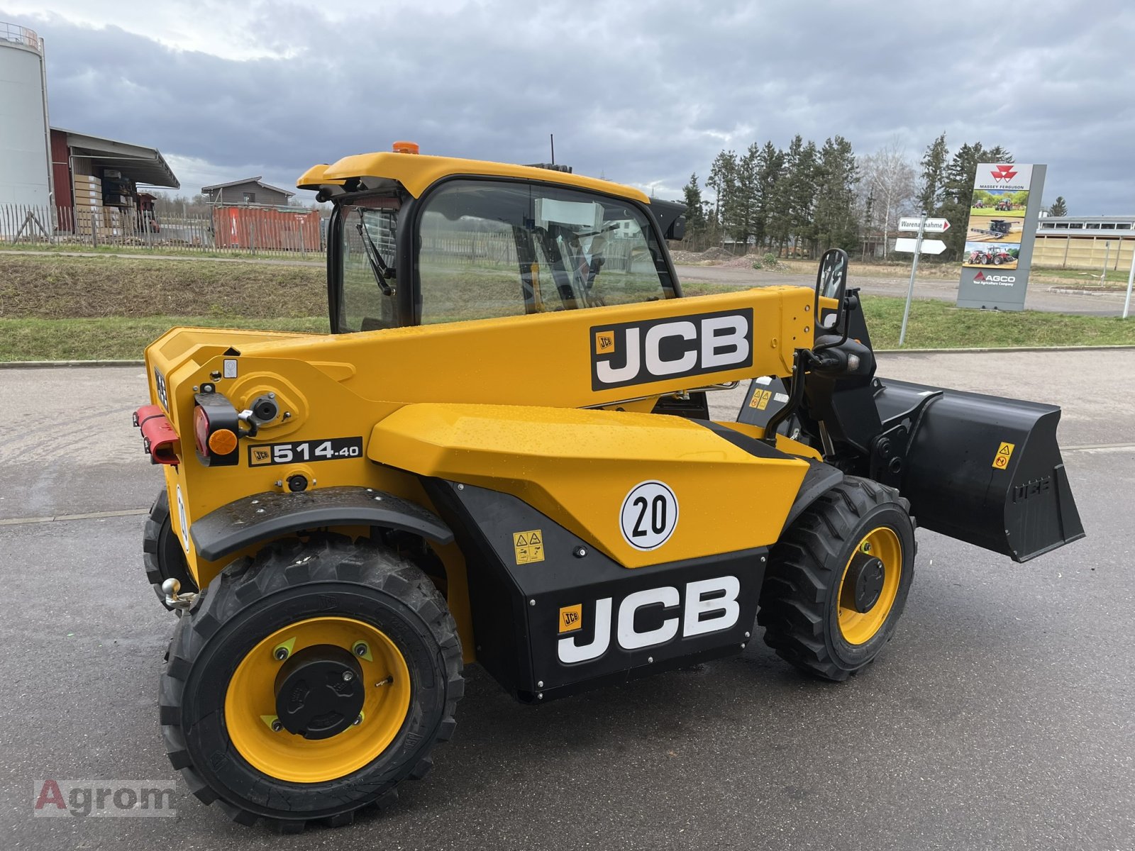 Teleskoplader van het type JCB 514-40 AGRI, Neumaschine in Meißenheim-Kürzell (Foto 9)