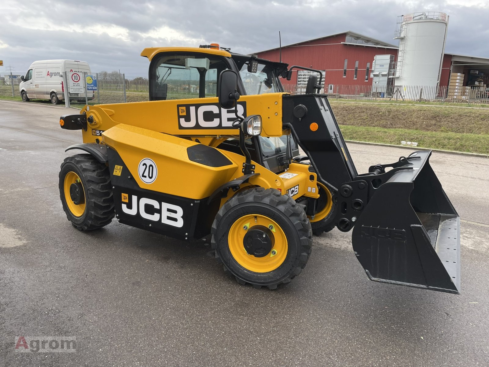 Teleskoplader van het type JCB 514-40 AGRI, Neumaschine in Meißenheim-Kürzell (Foto 10)