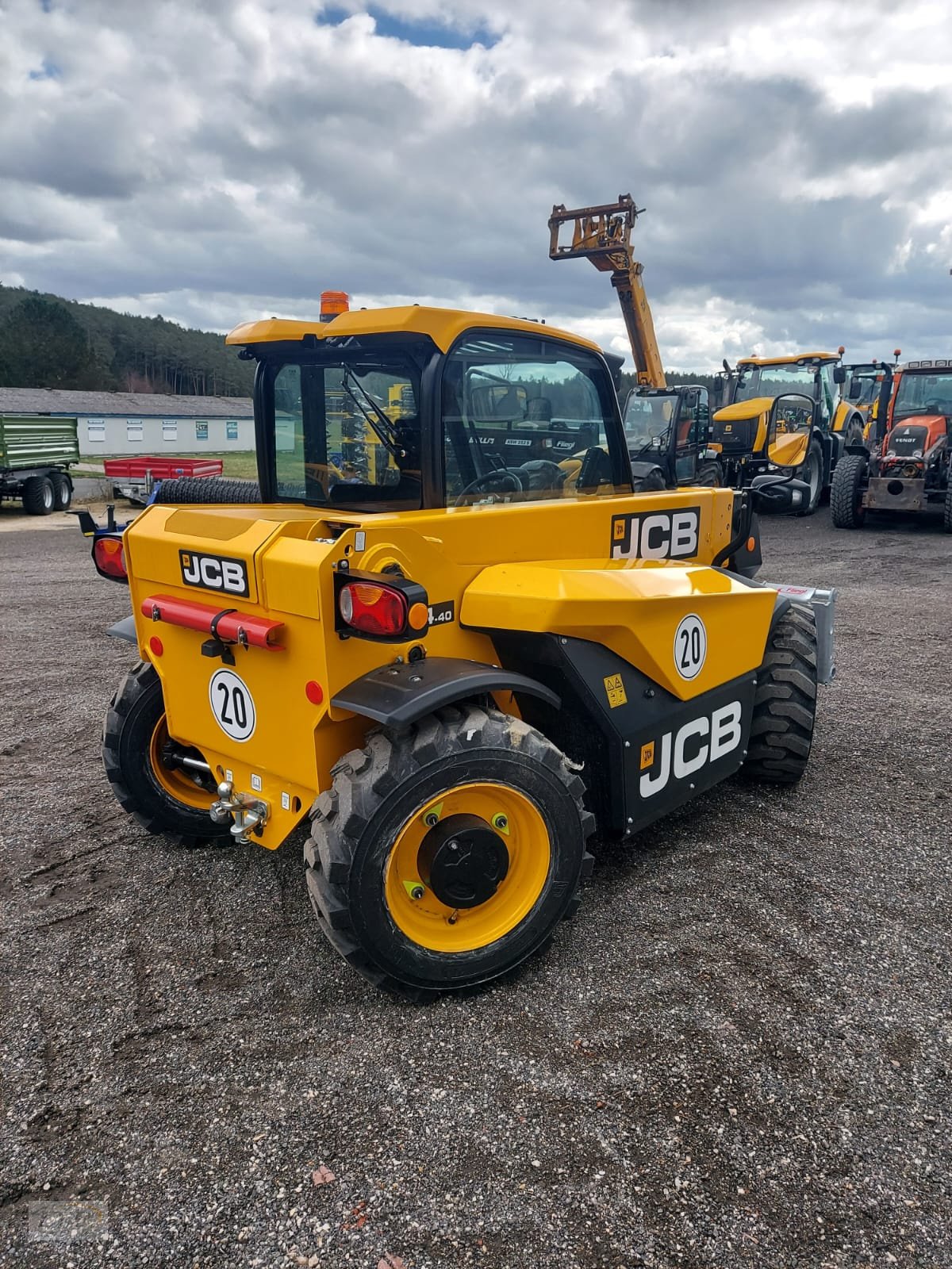 Teleskoplader of the type JCB 514-40 AGRI, Neumaschine in Pegnitz (Picture 5)