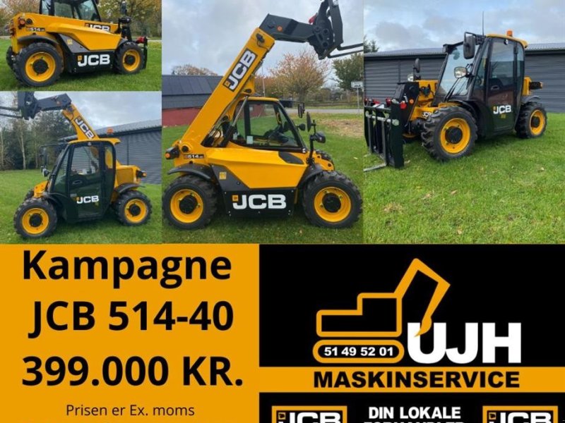 Teleskoplader van het type JCB 514-40, Gebrauchtmaschine in Nibe (Foto 1)