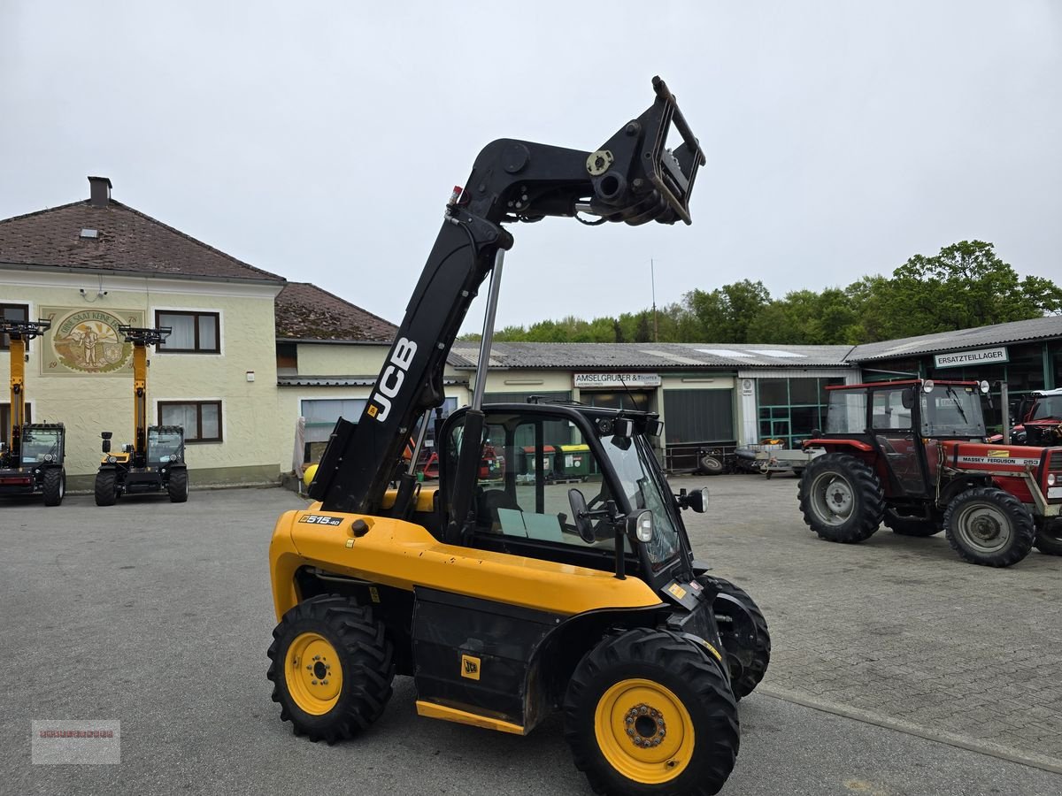 Teleskoplader typu JCB 515-40 TOP mit Euroaufnahme 1.500 Kg -4m Hub, Gebrauchtmaschine v Tarsdorf (Obrázek 3)