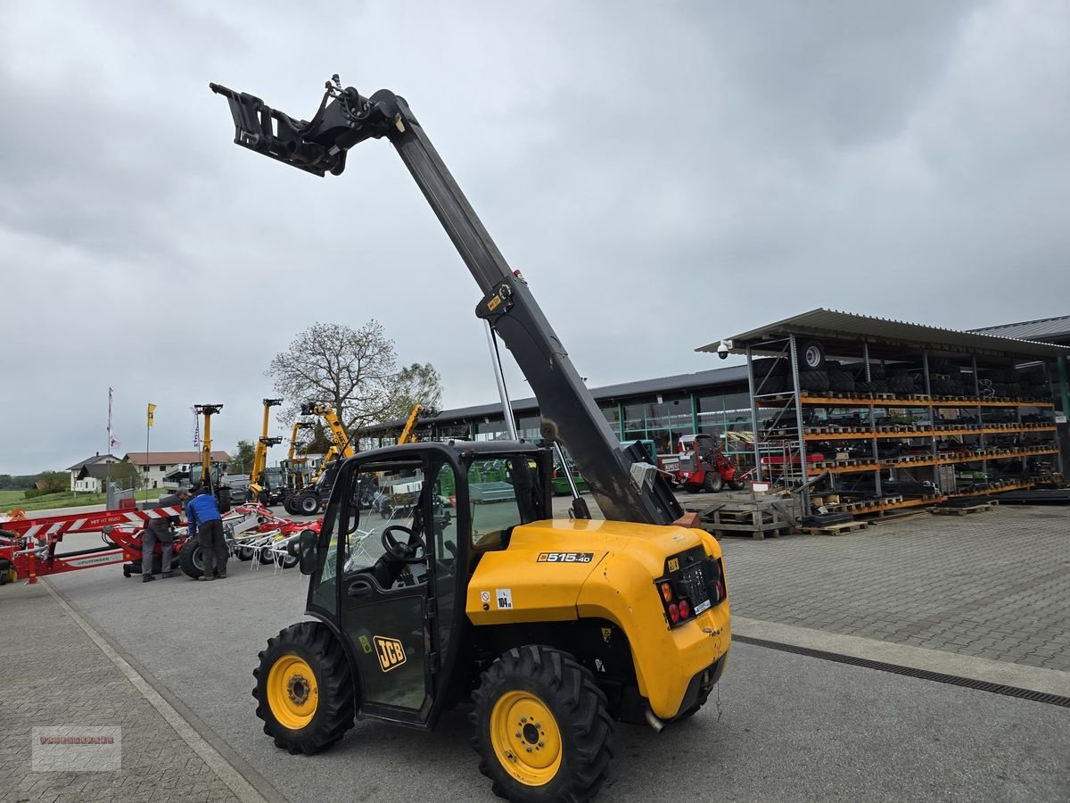 Teleskoplader typu JCB 515-40 TOP mit Euroaufnahme 1.500 Kg -4m Hub, Gebrauchtmaschine w Tarsdorf (Zdjęcie 25)