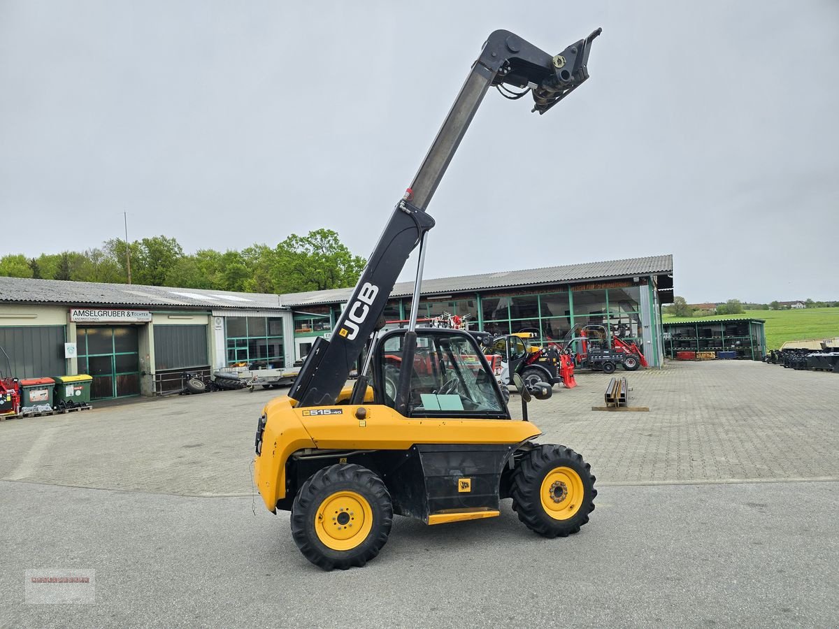 Teleskoplader typu JCB 515-40 TOP mit Euroaufnahme 1.500 Kg -4m Hub, Gebrauchtmaschine w Tarsdorf (Zdjęcie 28)