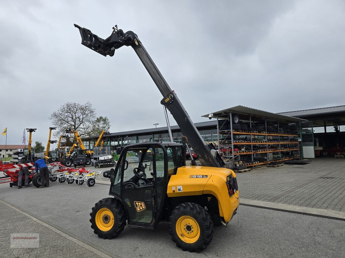 Teleskoplader typu JCB 515-40 TOP mit Euroaufnahme 1.500 Kg -4m Hub, Gebrauchtmaschine v Tarsdorf (Obrázok 24)