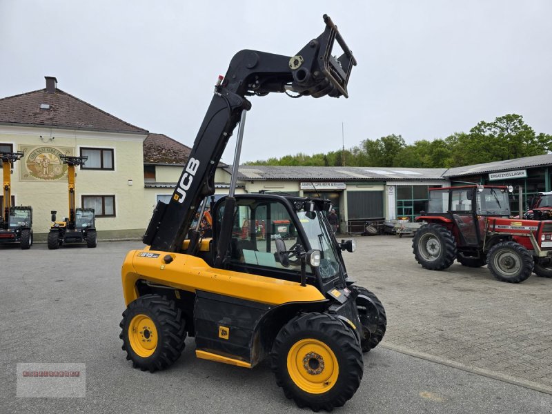 Teleskoplader Türe ait JCB 515-40 TOP mit Euroaufnahme 1.500 Kg -4m Hub, Gebrauchtmaschine içinde Tarsdorf (resim 1)