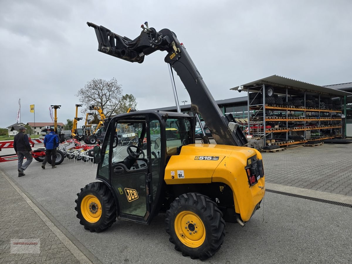 Teleskoplader typu JCB 515-40 TOP mit Euroaufnahme 1.500 Kg -4m Hub, Gebrauchtmaschine v Tarsdorf (Obrázok 13)