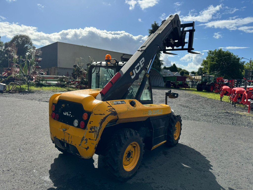 Teleskoplader des Typs JCB 516 40 COMPACT, Gebrauchtmaschine in MAURIAC (Bild 2)