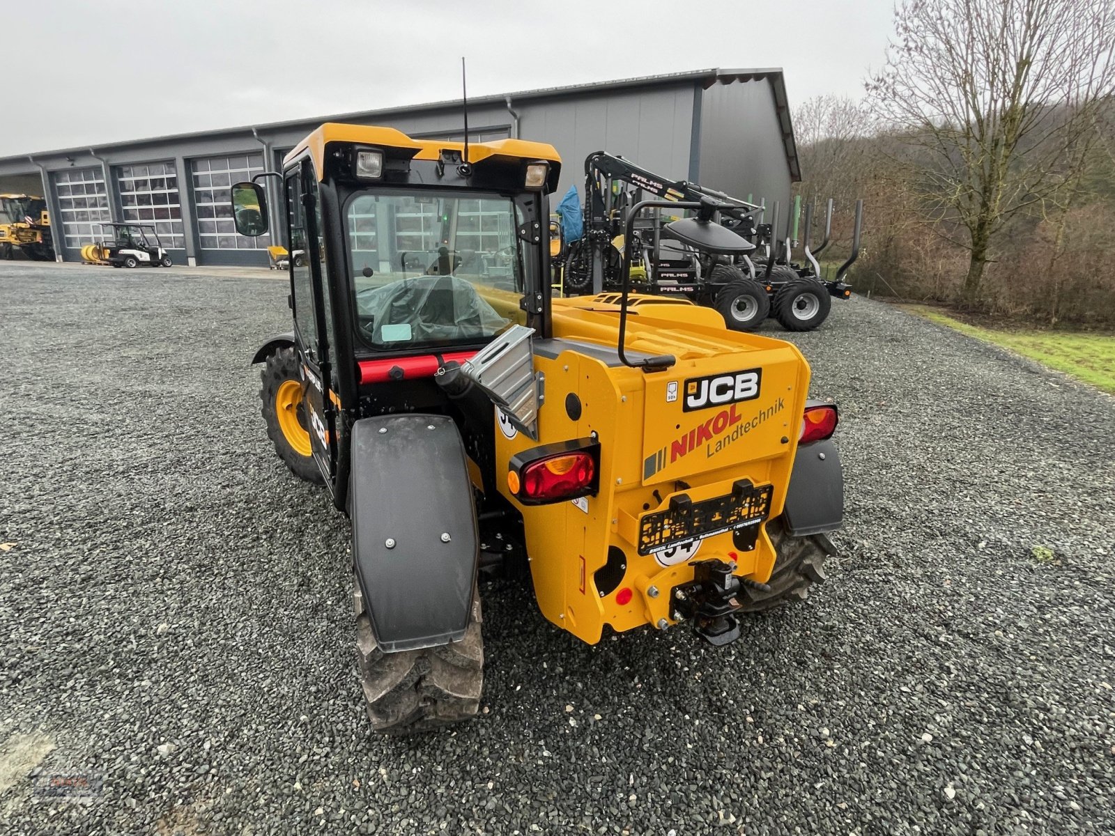 Teleskoplader van het type JCB 525-60 Agri Plus Garantie bis 11/2025, Gebrauchtmaschine in Lichtenfels (Foto 4)