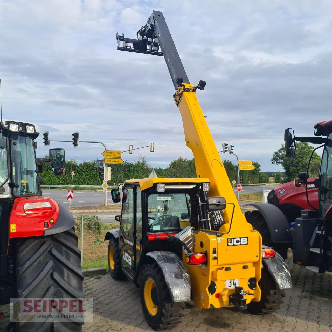 Teleskoplader a típus JCB 525-60 Agri Plus SRS AC, Neumaschine ekkor: Groß-Umstadt (Kép 2)