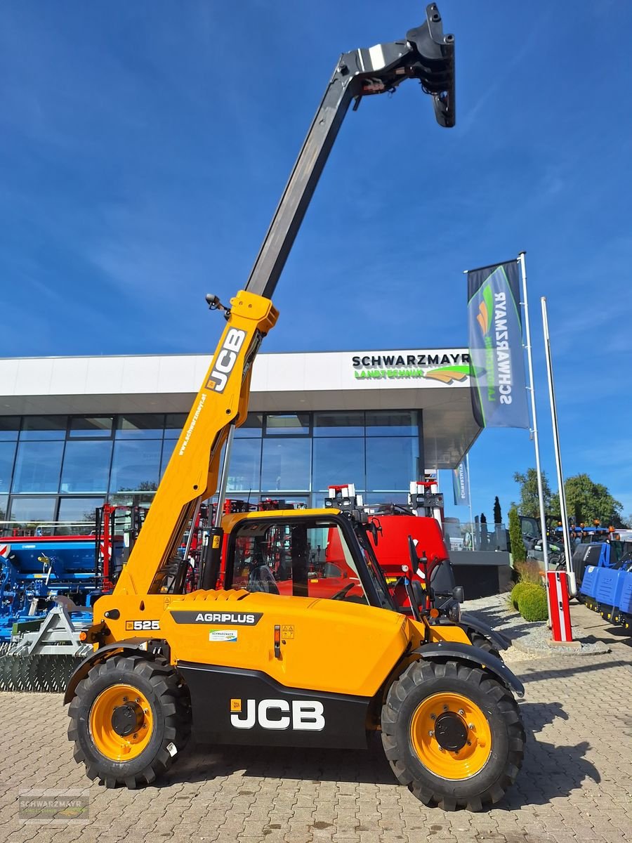 Teleskoplader Türe ait JCB 525-60 AGRI PLUS T5, Neumaschine içinde Aurolzmünster (resim 17)