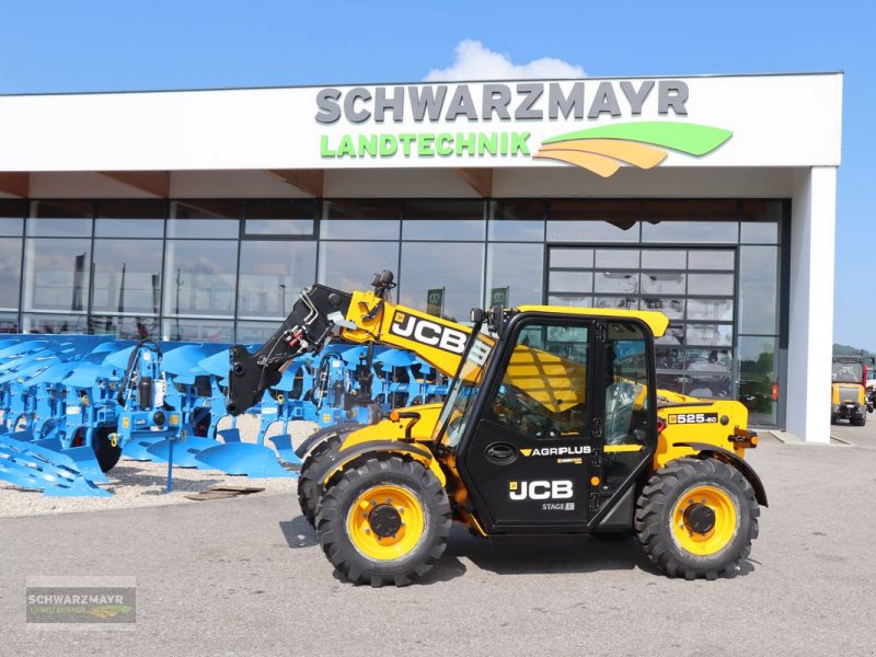 Teleskoplader del tipo JCB 525-60 AGRI Plus, Neumaschine en Aurolzmünster (Imagen 1)