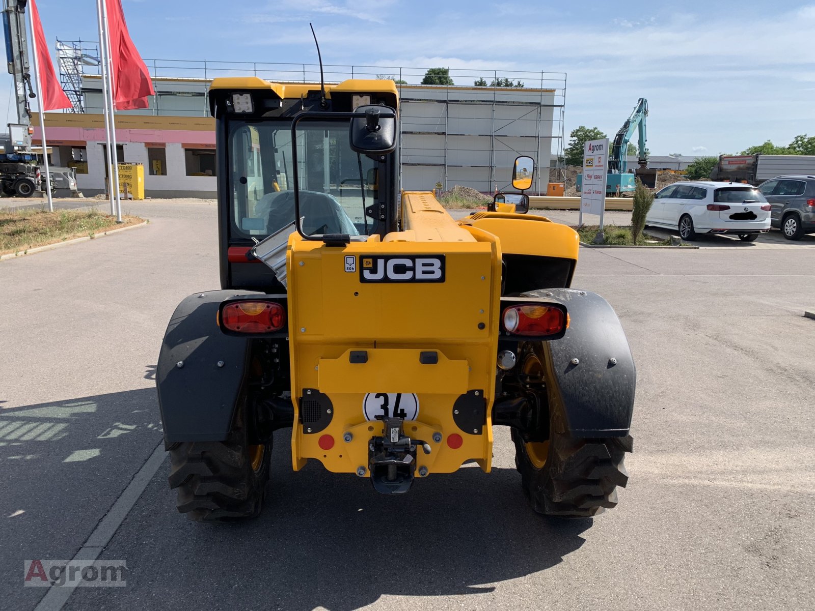 Teleskoplader des Typs JCB 525-60 Agri Plus, Neumaschine in Meißenheim-Kürzell (Bild 4)