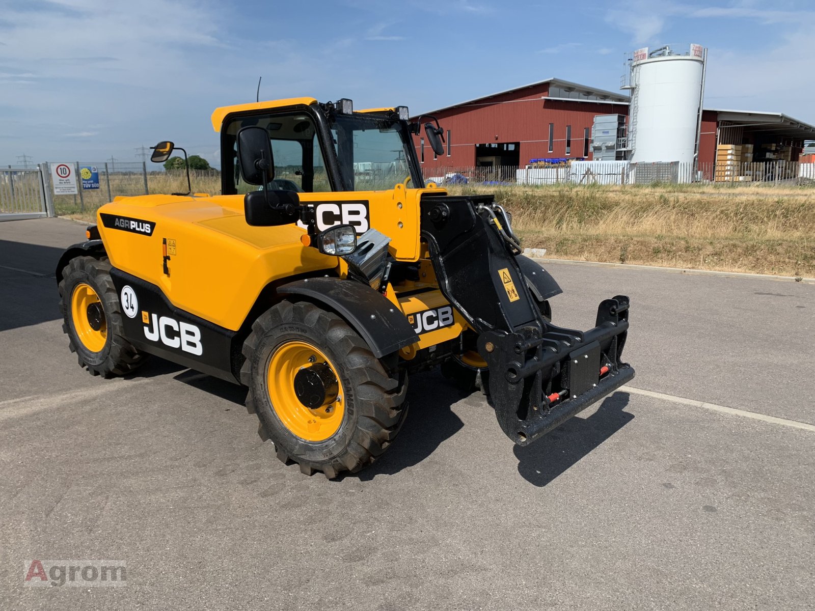 Teleskoplader a típus JCB 525-60 Agri Plus, Neumaschine ekkor: Meißenheim-Kürzell (Kép 8)