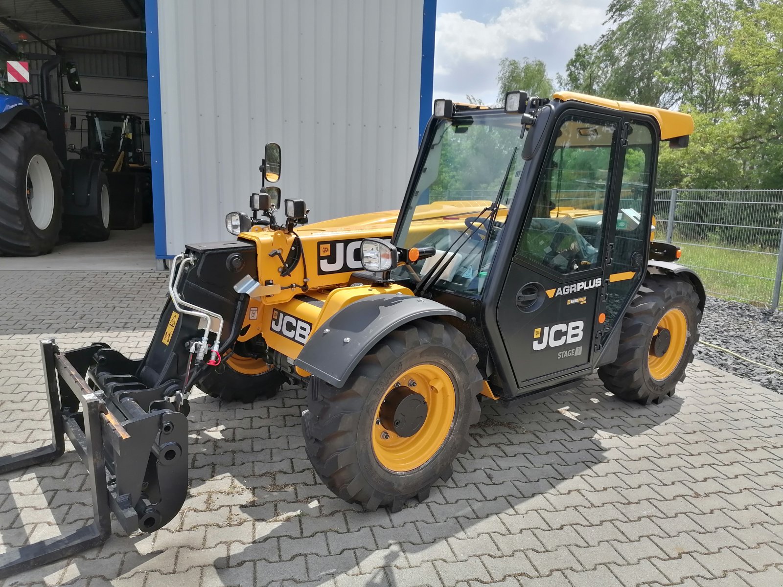 Teleskoplader van het type JCB 525-60 Agri Plus, Gebrauchtmaschine in Roudnice nad Labem (Foto 1)