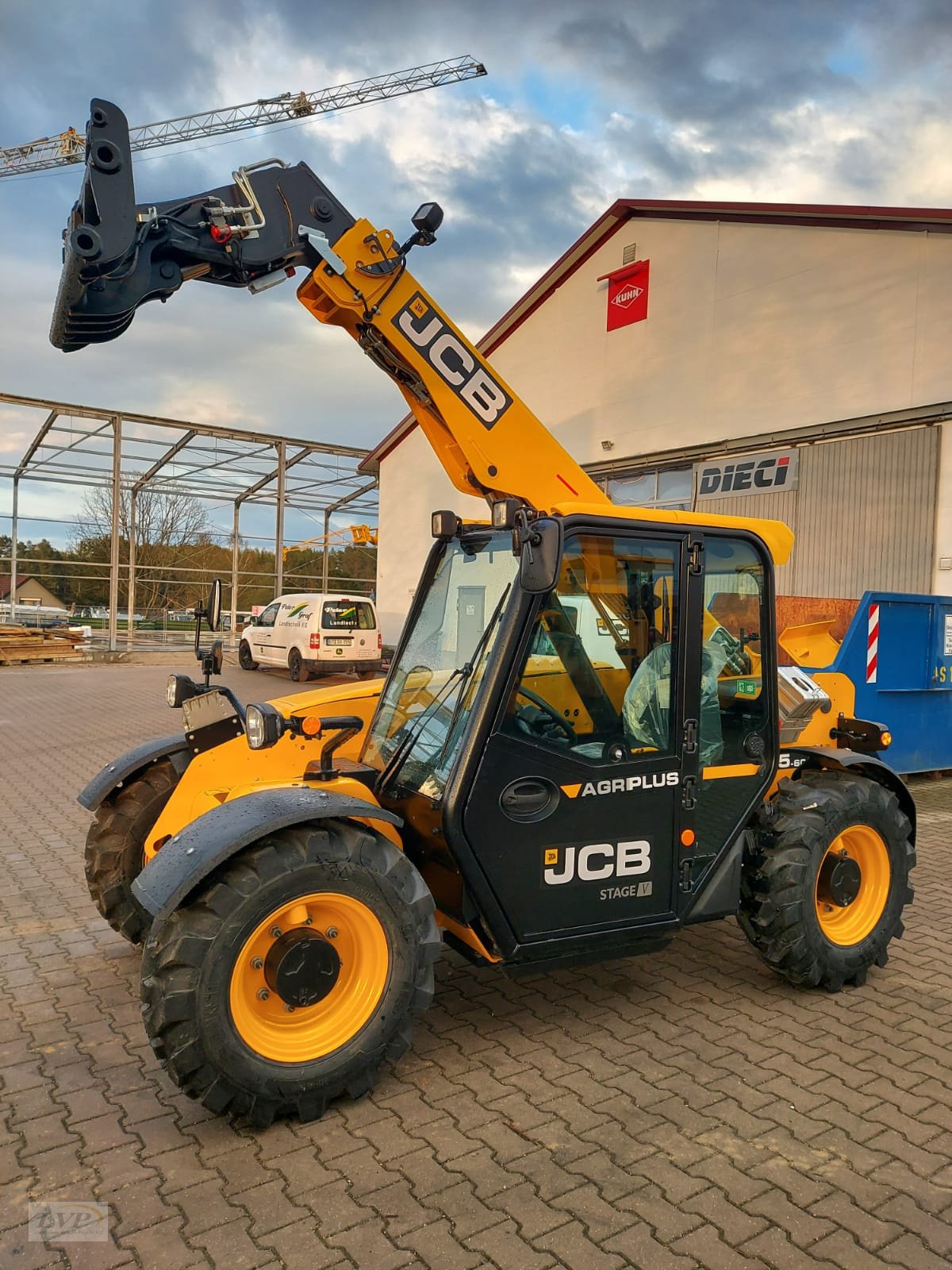 Teleskoplader van het type JCB 525-60 Agri Plus, Neumaschine in Pegnitz (Foto 1)