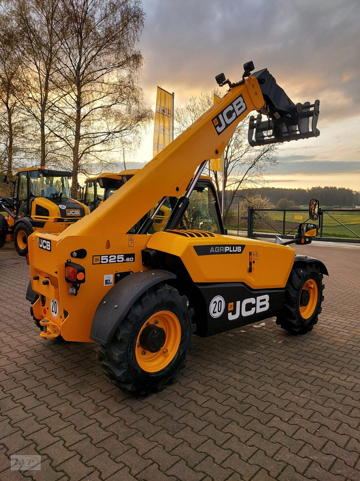 Teleskoplader Türe ait JCB 525-60 Agri Plus, Neumaschine içinde Pegnitz (resim 4)