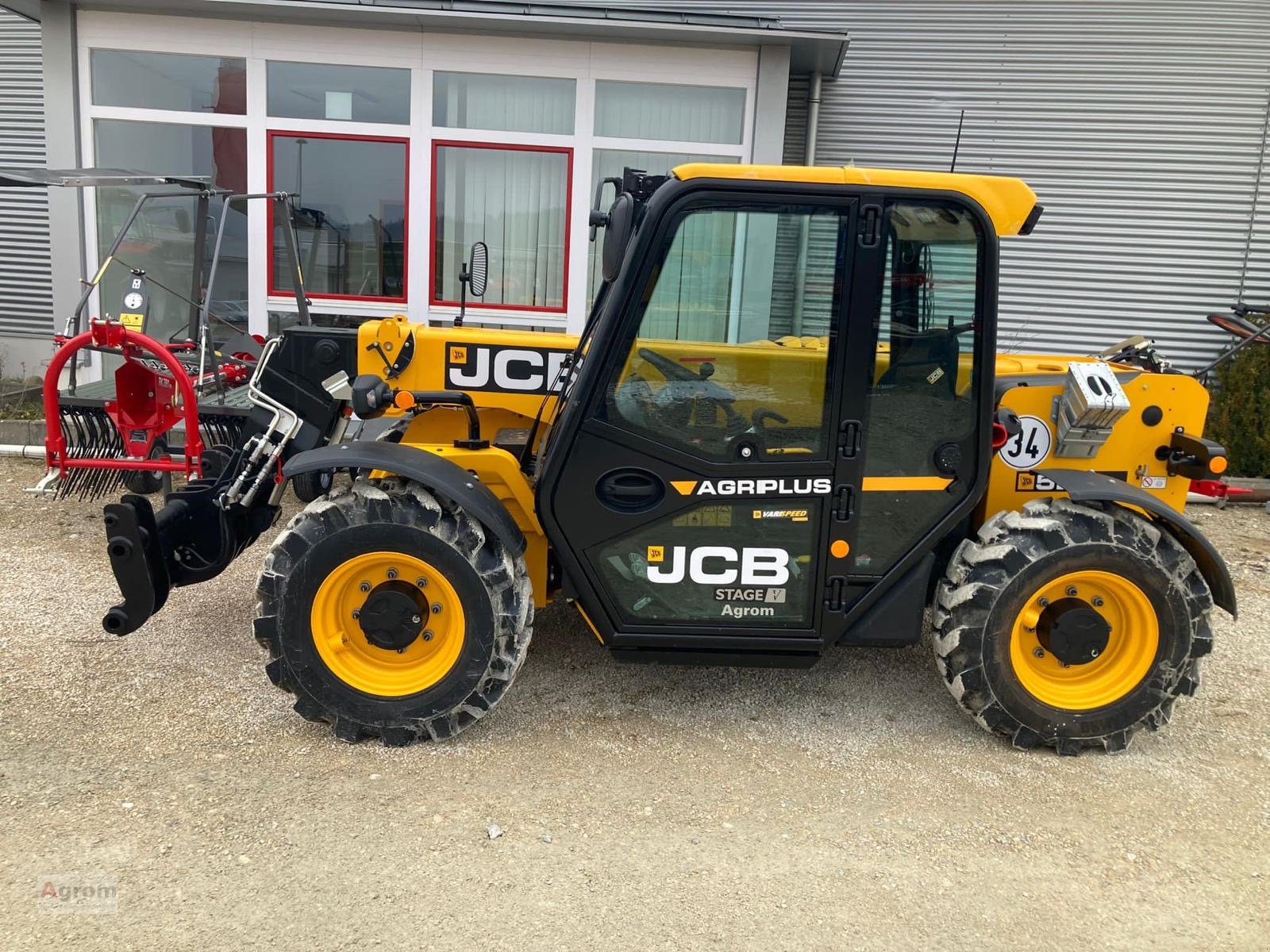 Teleskoplader του τύπου JCB 525-60 Agri Plus, Gebrauchtmaschine σε Herbertingen (Φωτογραφία 1)