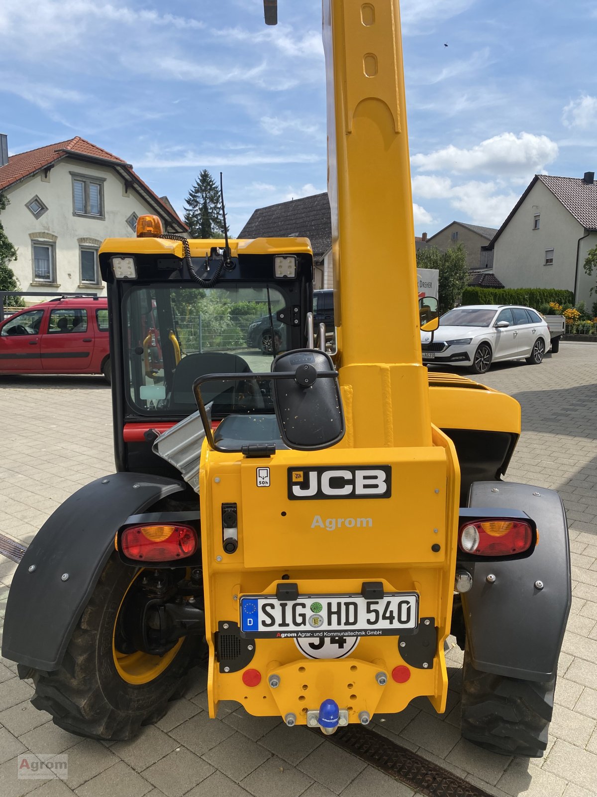 Teleskoplader del tipo JCB 525-60 Agri Plus, Gebrauchtmaschine In Riedhausen (Immagine 3)