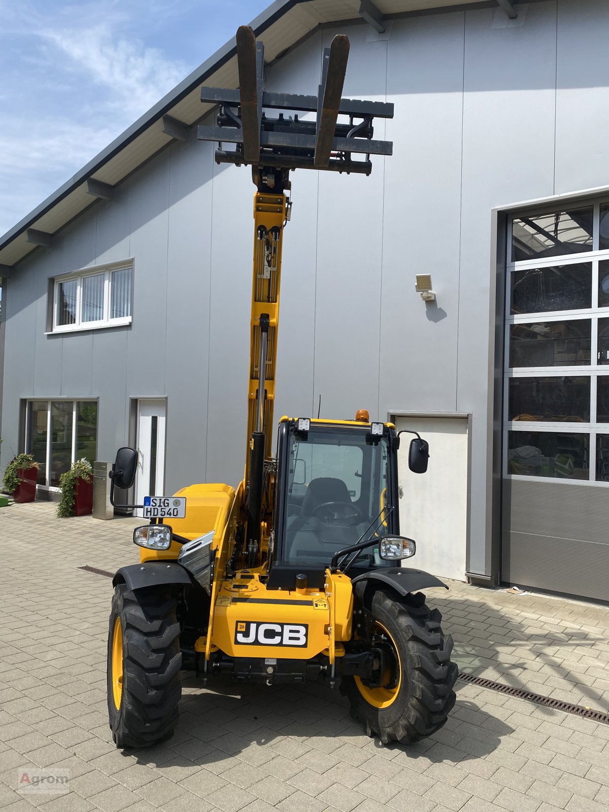 Teleskoplader typu JCB 525-60 Agri Plus, Gebrauchtmaschine w Riedhausen (Zdjęcie 5)