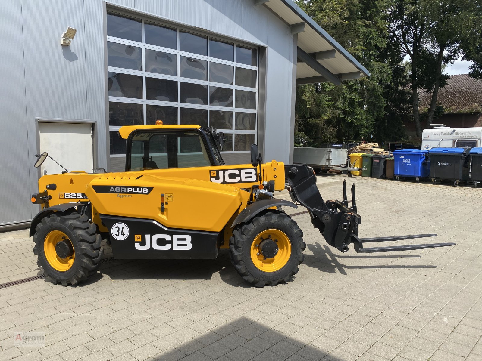 Teleskoplader tipa JCB 525-60 Agri Plus, Gebrauchtmaschine u Riedhausen (Slika 13)