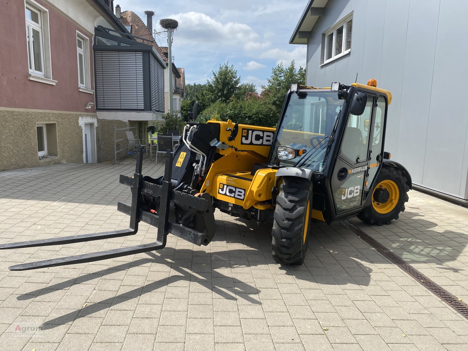 Teleskoplader tip JCB 525-60 Agri Plus, Gebrauchtmaschine in Riedhausen (Poză 16)