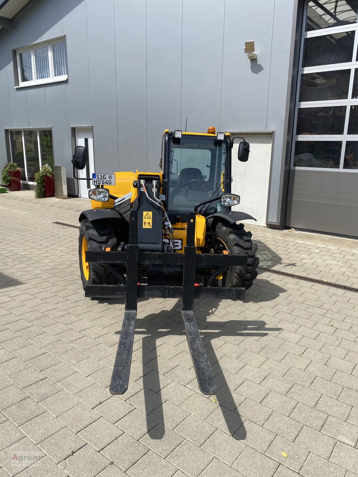 Teleskoplader typu JCB 525-60 Agri Plus, Gebrauchtmaschine w Riedhausen (Zdjęcie 17)