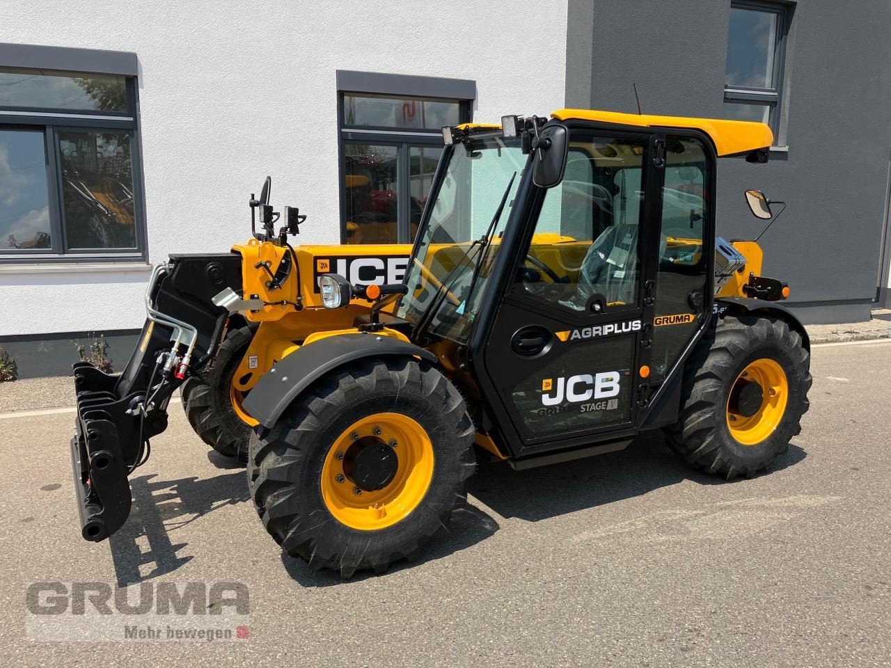 Teleskoplader del tipo JCB 525-60 AGRI PLUS, Neumaschine en Friedberg-Derching (Imagen 1)