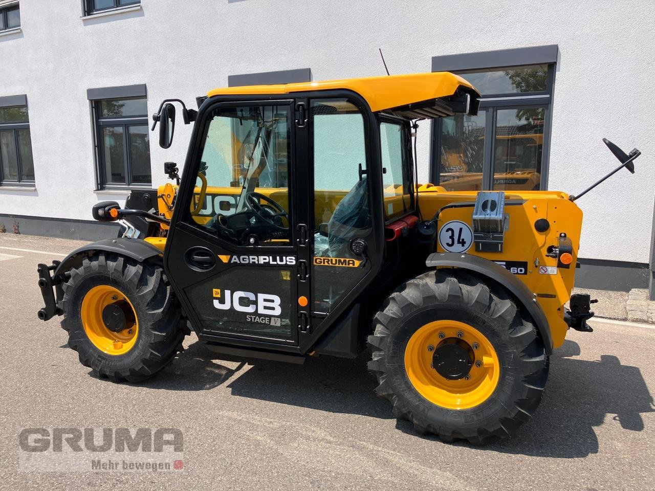 Teleskoplader tip JCB 525-60 AGRI PLUS, Neumaschine in Friedberg-Derching (Poză 5)