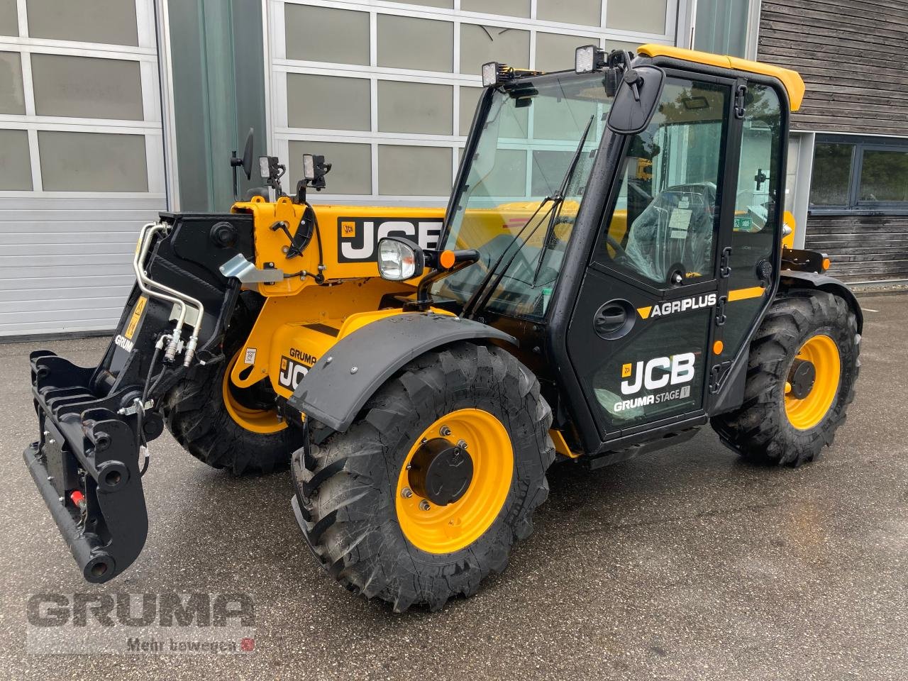 Teleskoplader del tipo JCB 525-60 AGRI PLUS, Neumaschine en Friedberg-Derching (Imagen 1)