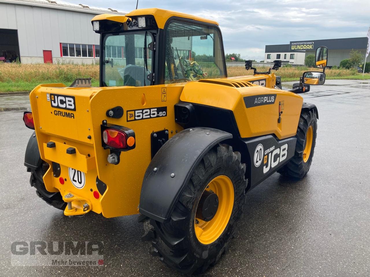 Teleskoplader a típus JCB 525-60 AGRI PLUS, Neumaschine ekkor: Friedberg-Derching (Kép 3)