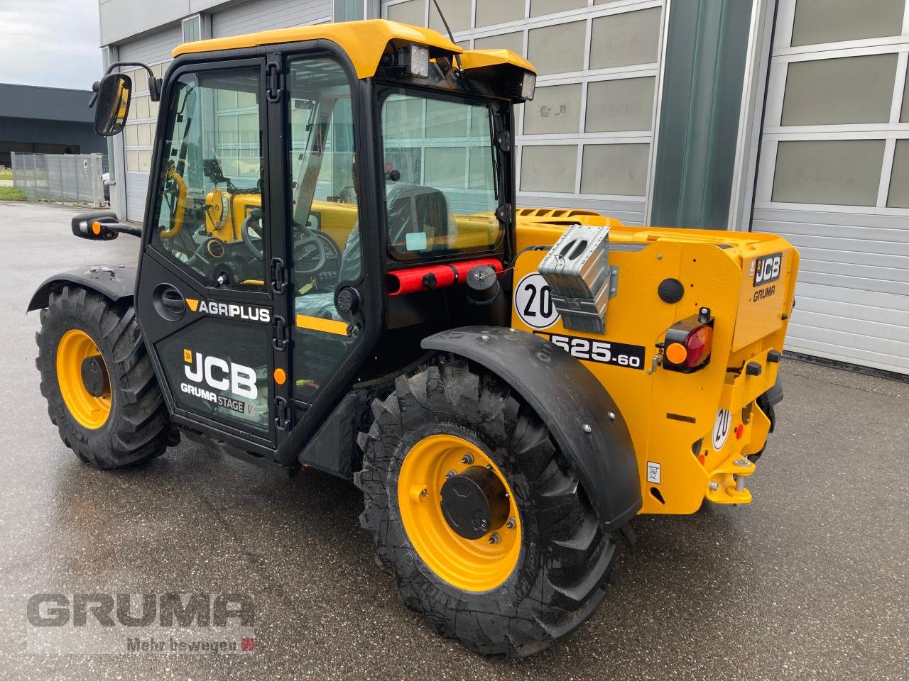 Teleskoplader a típus JCB 525-60 AGRI PLUS, Neumaschine ekkor: Friedberg-Derching (Kép 4)