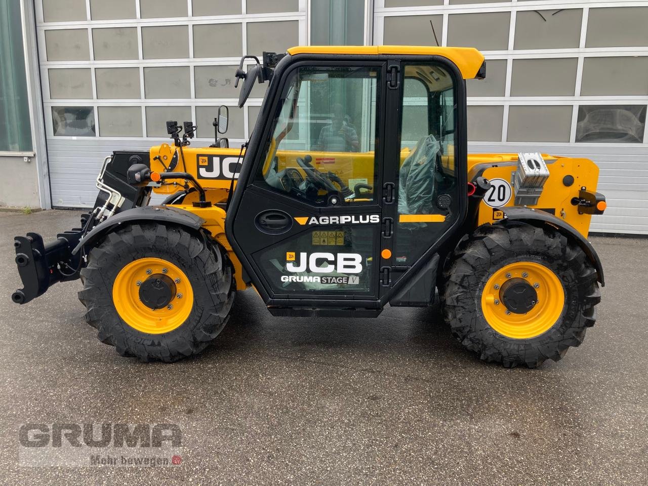 Teleskoplader a típus JCB 525-60 AGRI PLUS, Neumaschine ekkor: Friedberg-Derching (Kép 5)