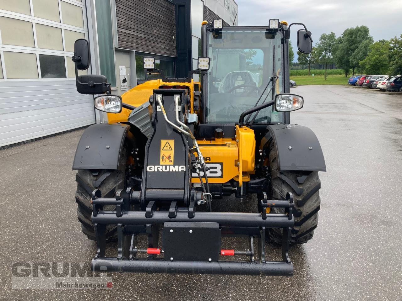 Teleskoplader van het type JCB 525-60 AGRI PLUS, Neumaschine in Friedberg-Derching (Foto 7)