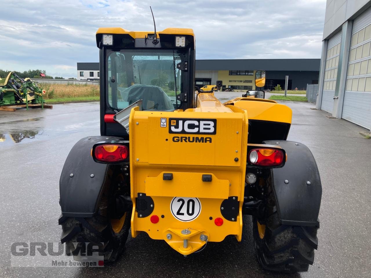 Teleskoplader Türe ait JCB 525-60 AGRI PLUS, Neumaschine içinde Friedberg-Derching (resim 8)