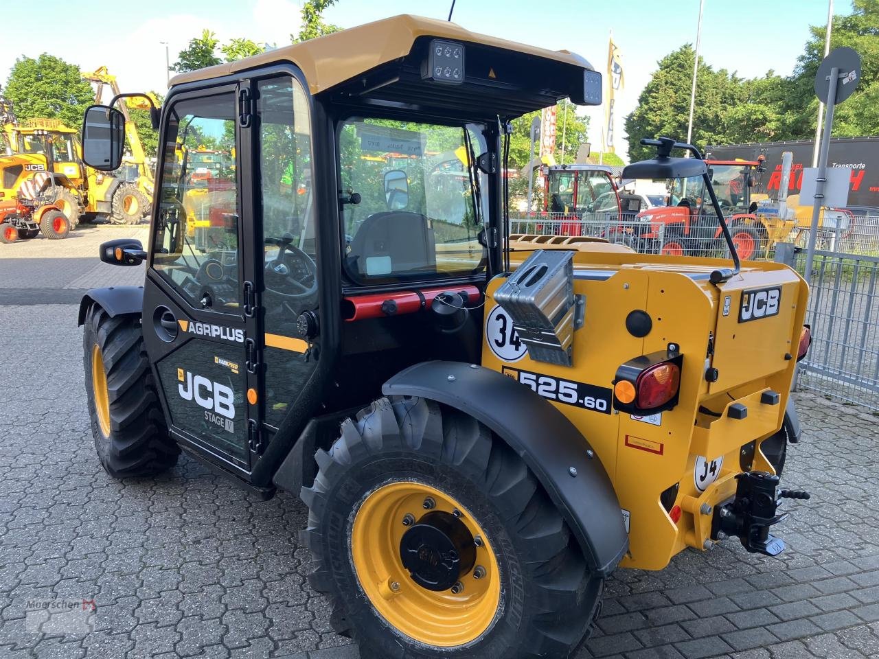 Teleskoplader des Typs JCB 525-60 Agri Plus, Neumaschine in Tönisvorst (Bild 3)