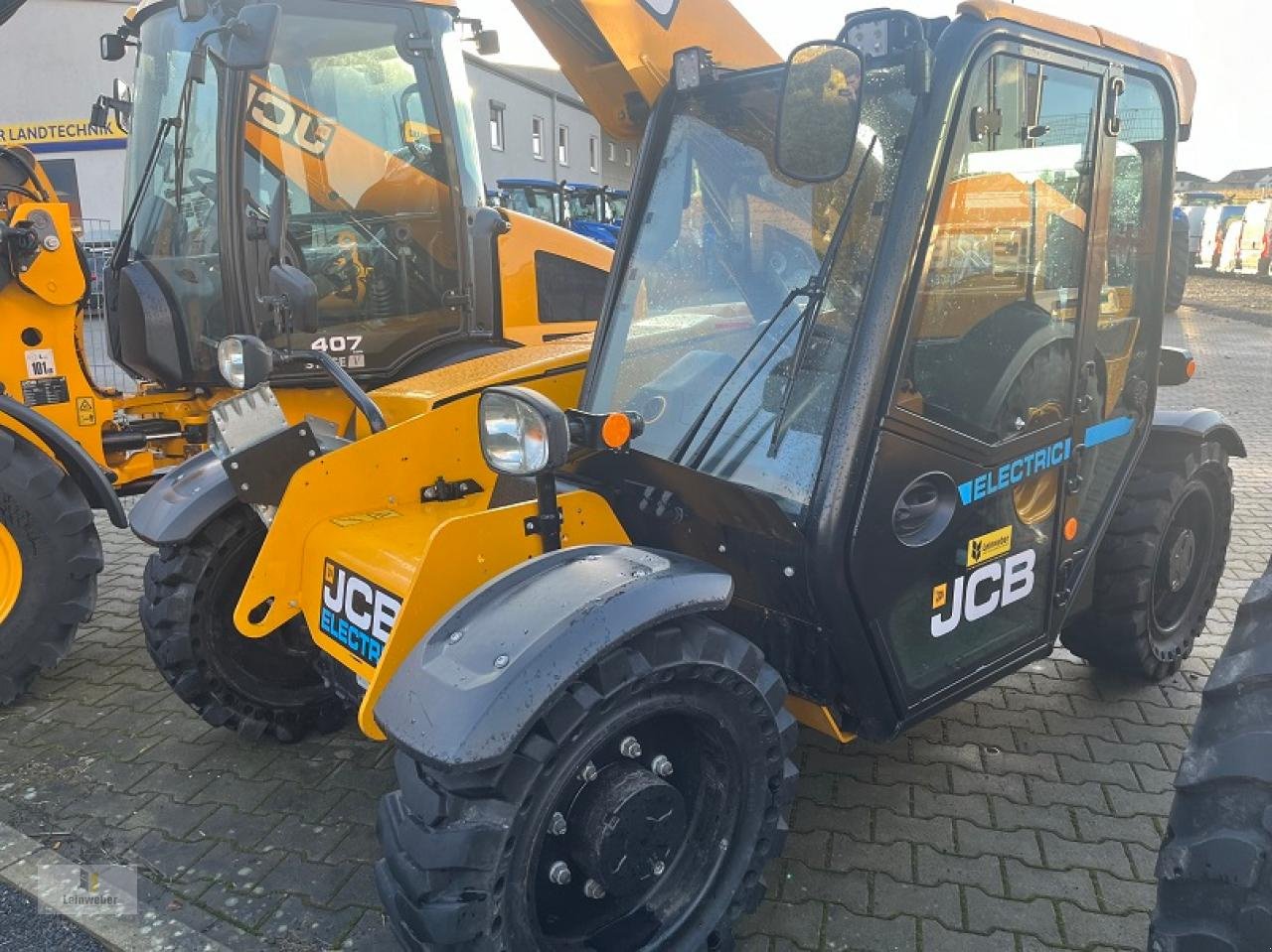 Teleskoplader typu JCB 525-60 ETECH Agri, Mietmaschine w Neuhof - Dorfborn (Zdjęcie 2)