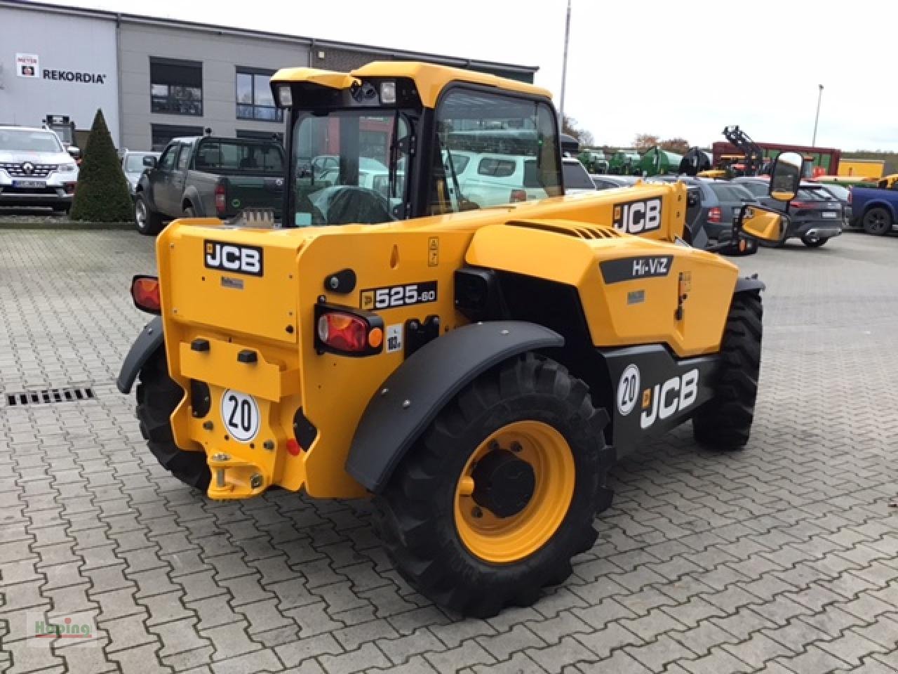 Teleskoplader a típus JCB 525-60 Hi-Viz, Neumaschine ekkor: Bakum (Kép 5)