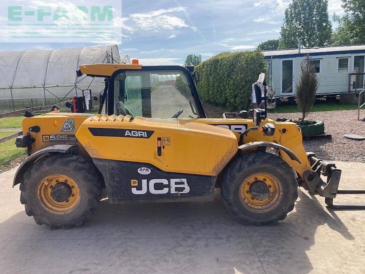 Teleskoplader tip JCB 525-60, Gebrauchtmaschine in SHREWSBURRY (Poză 9)