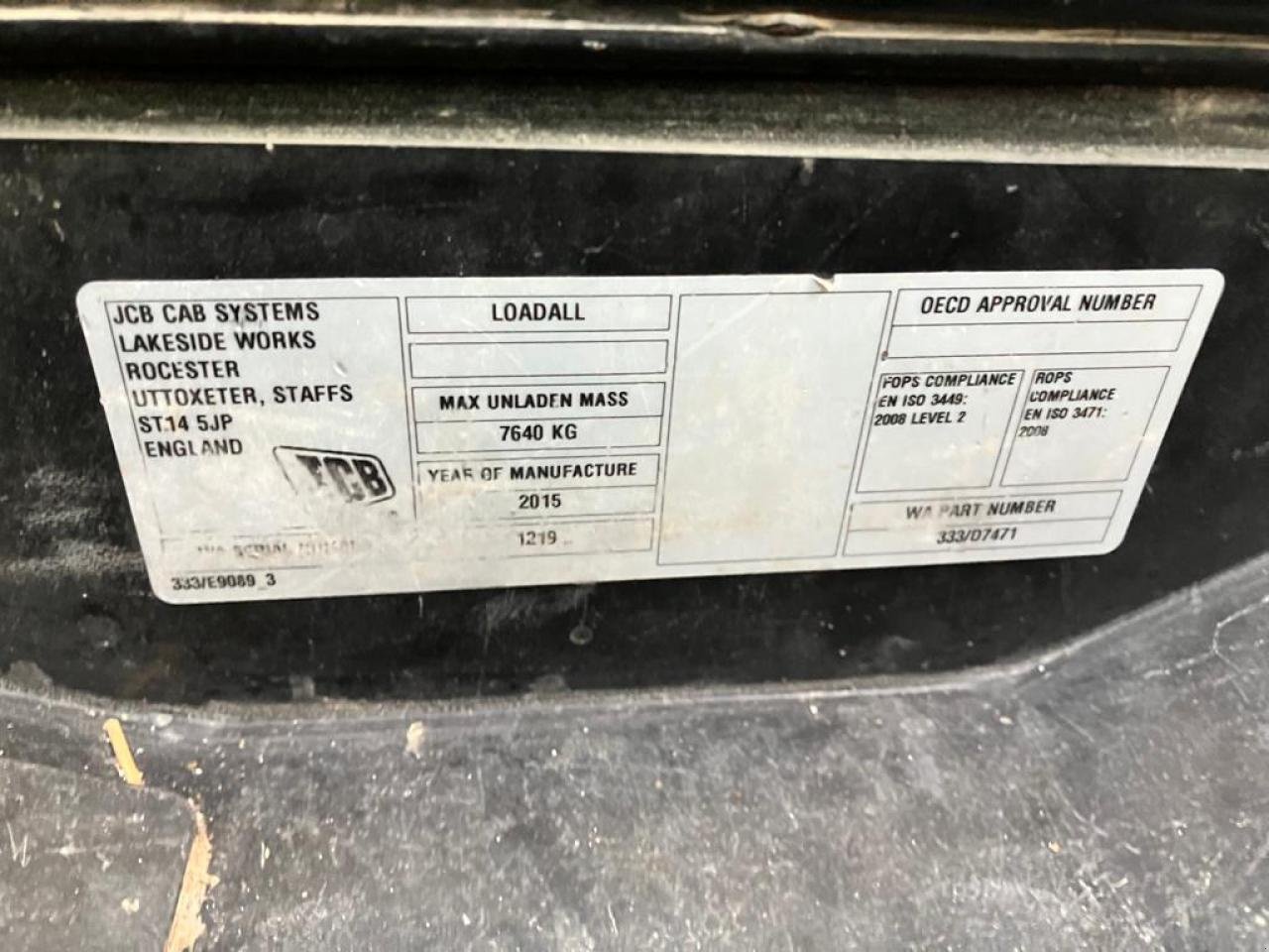 Teleskoplader tip JCB 525-60A+T4, Gebrauchtmaschine in Schopfloch (Poză 10)