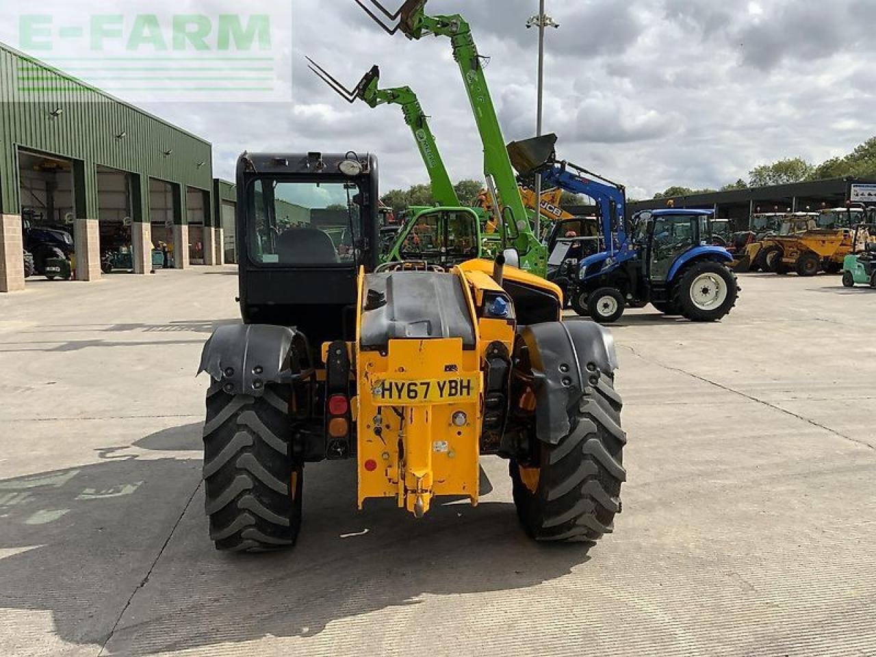 Teleskoplader типа JCB 526-56 agri plus telehandler (st20729), Gebrauchtmaschine в SHAFTESBURY (Фотография 9)