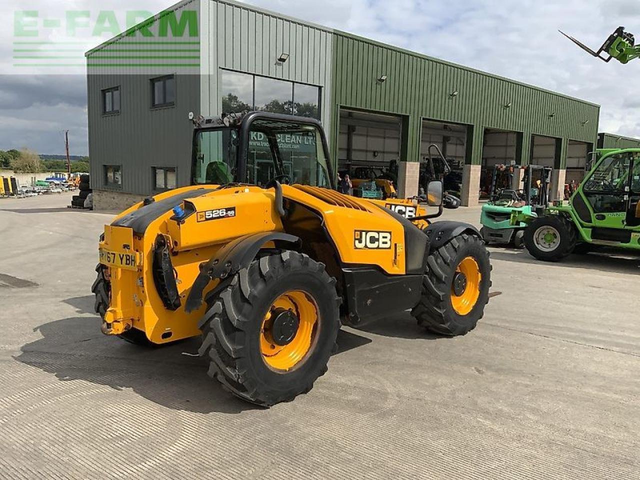 Teleskoplader des Typs JCB 526-56 agri plus telehandler (st20729), Gebrauchtmaschine in SHAFTESBURY (Bild 10)